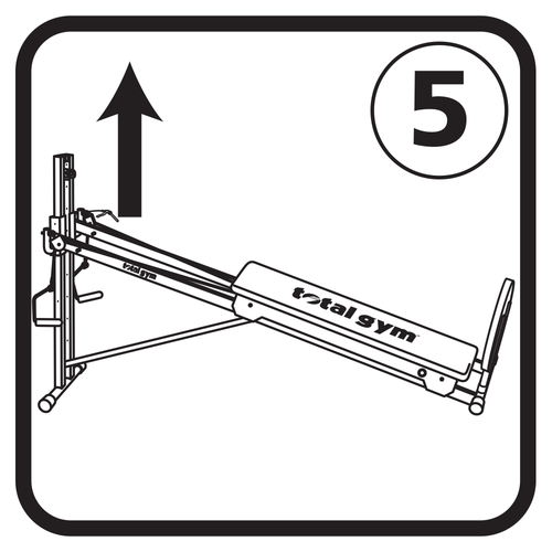 Set incline & insert safety hitch pins
