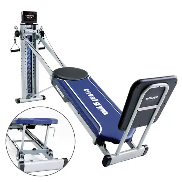 Total Gym EVOLVE premium home gym with adjustable glideboard