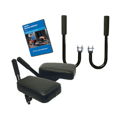 Total Gym AbCrunch and Dip Bars Combo