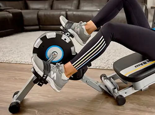 Person using Total Gym Cyclotrainer 1