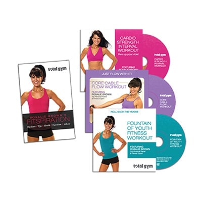 Rosalie Brown 3-DVD Set & Fitspiration Guide