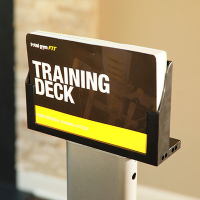 Adjustable Training Deck Device Holder with Workout Cards