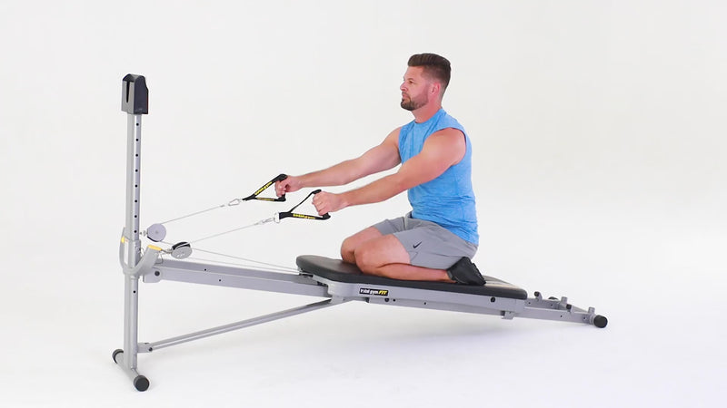 Total Gym reverse fly demonstration