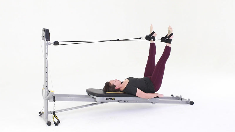 Total Gym Pilates long spine demonstration
