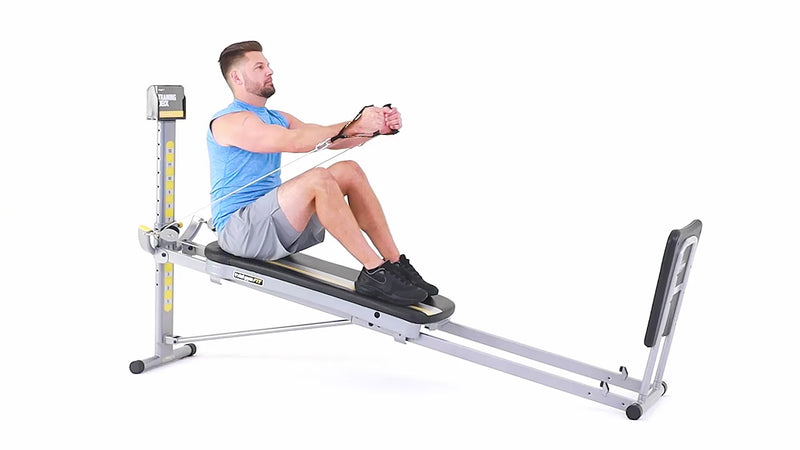 Total Gym chest fly demonstration