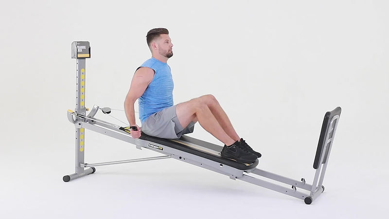 Total Gym decline chest fly demonstration