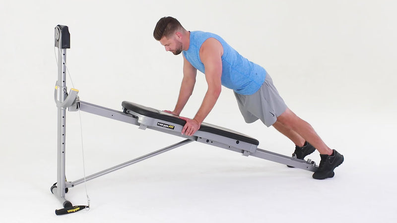 Total Gym incline push up demonstration