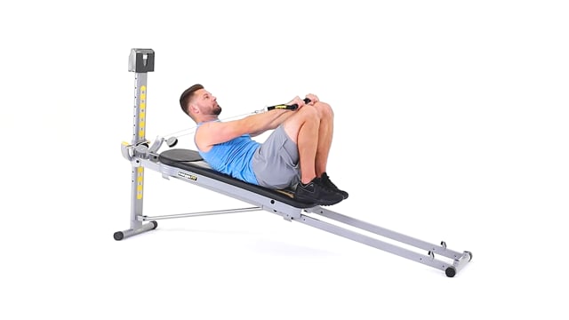 Total Gym Crunches demonstration demonstration