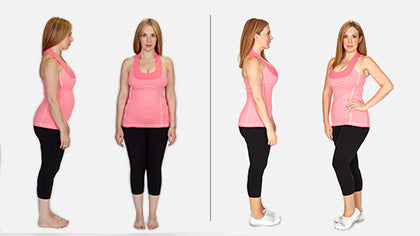Jacky before and after the Total Gym Challenge