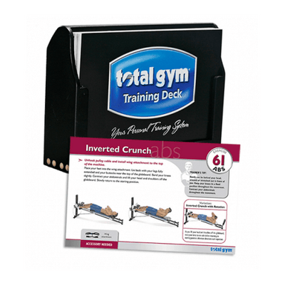 Total Gym Training Deck with Card Holder