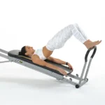 Total Gym pilates toe bar bridge