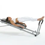 Total Gym pilates toe bar plank