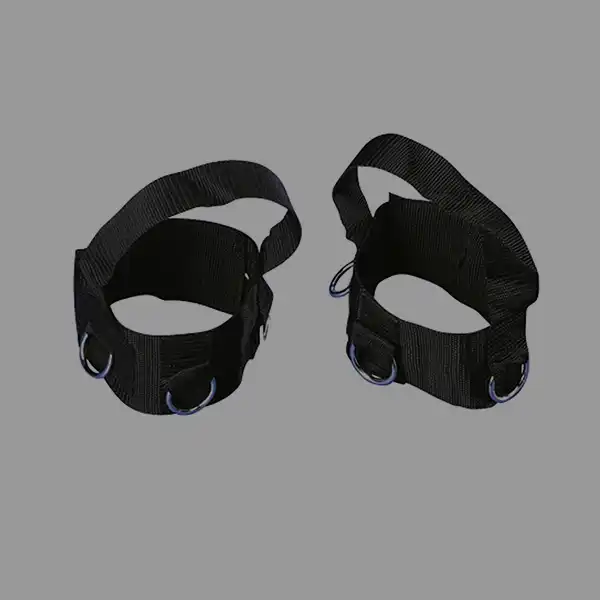 how to attach total gym ankle cuff