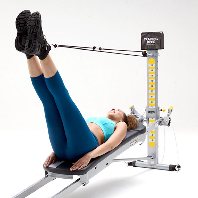 Total Gym Ultimate leg pull